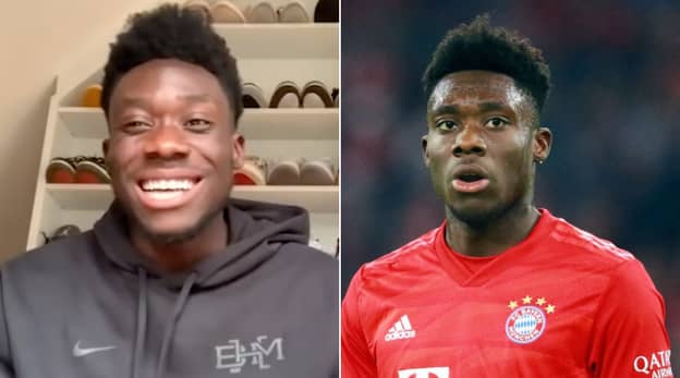 Alphonso Davies Reveals First Player He Swapped Jerseys With