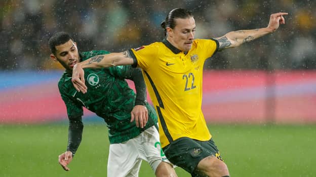 Socceroos Fail To Fire In Wet World Cup Qualifier Against Saudi Arabia