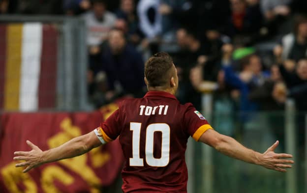 WATCH: Roma Post 23 Totti Goals From 23 Seasons