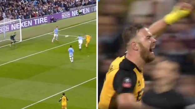 Tom Pope Scores Against John Stones At Manchester City After Tweeting About Him In 2019