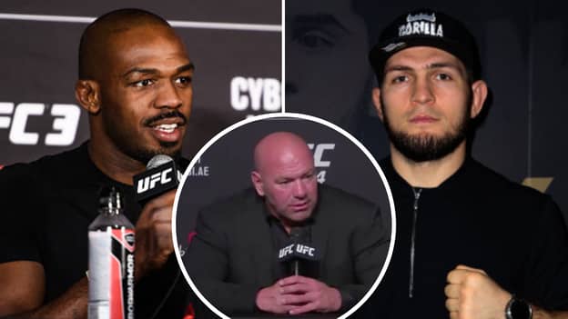 UFC President Dana White Calls Khabib Nurmagomedov The 'MMA GOAT' Ahead Of Jon Jones