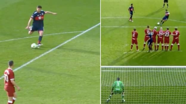 Xabi Alonso Rolls Back The Years With A Stunning Free-Kick Against Liverpool 