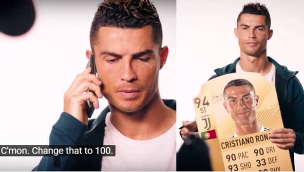 Cristiano Ronaldo Genuinely Wanted To Change His FIFA 19 Rating To 100