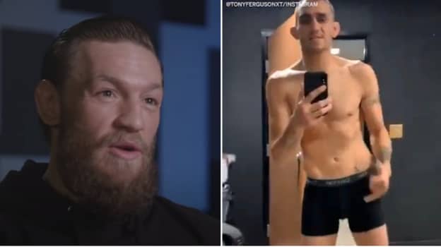Conor McGregor Reacts To Tony Ferguson Making Weight And Takes A Swipe Khabib Nurmagomedov