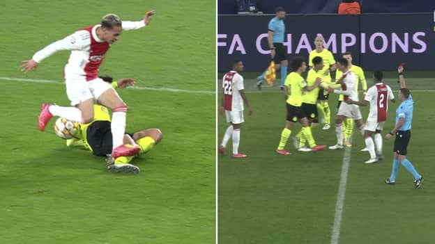 Mats Hummels Inexplicably Shown A Red Card In Borussia Dortmund’s Clash With Ajax