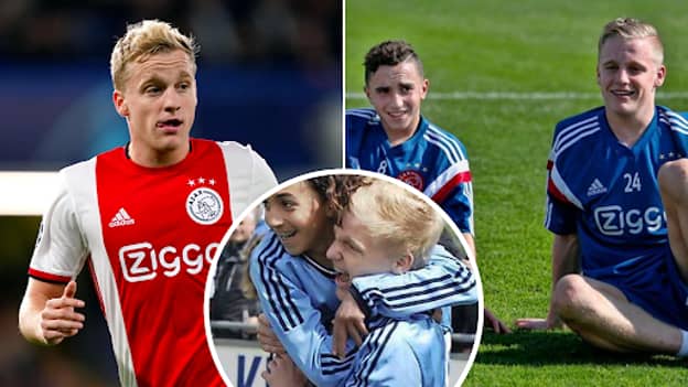 'Appie' Nouri 'Shed Tears Of Joy' When Donny Van De Beek Told Him About Manchester United Move