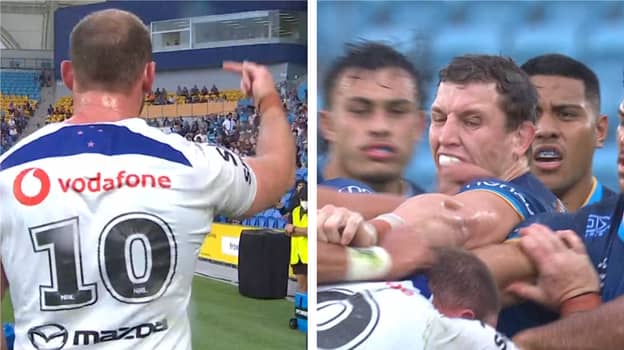 Wild NRL Game Sees Referee Dish Out Four Sin Bins In Two Minutes