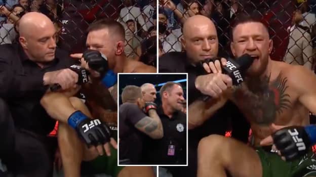 Conor McGregor Turns Back Time And Delivers Iconic Trash-Talking Post-Fight Interview With Joe Rogan At UFC 264