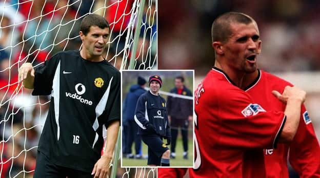 Former Man United Keepers Who Were "S*** Scared" Of Roy Keane In Training Devised Trick To Avoid Him