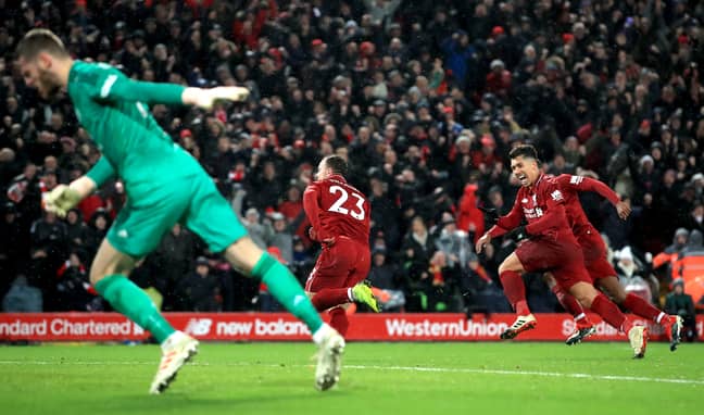 Shaqiri changed the game at Anfield. Image: PA Images