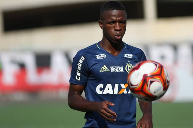 Vinícius Júnior will join Real this summer. Image: PA Images
