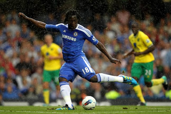 Lukaku playing for Chelsea in his first stint with the club. Image: PA Images