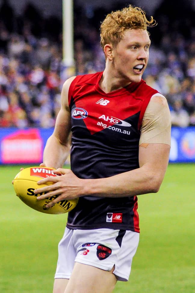 Clayton Oliver had 33 disposals against the Brisbane Lions last weekend. Credit: Wikimedia Creative Commons