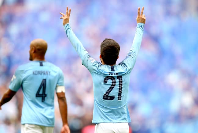 Silva scored 77 goals for City and also assisted his teammates 138 times. Image: PA Images