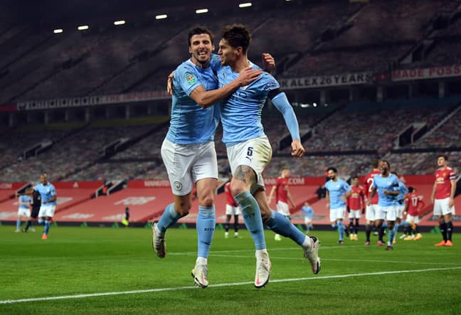 Dias and Stones have become City's first choice centre back pairing. Image: PA Images