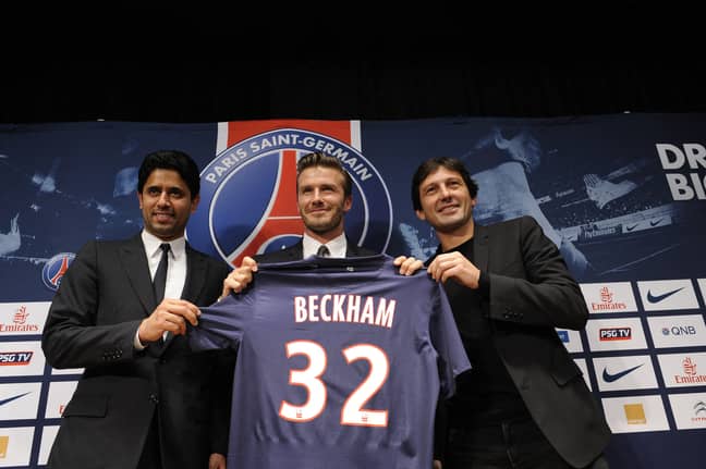 PA: David Beckham signing for Paris Saint Germain