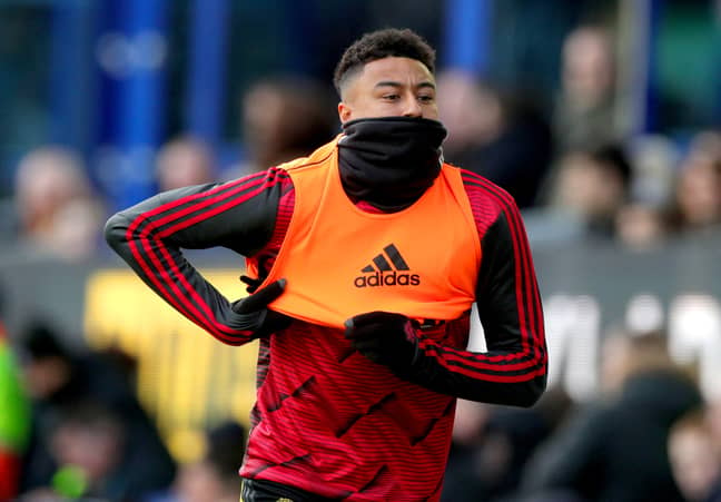 Lingard has fallen down the pecking order under Ole Gunnar Solskjaer and will be a free agent next summer. Image: PA