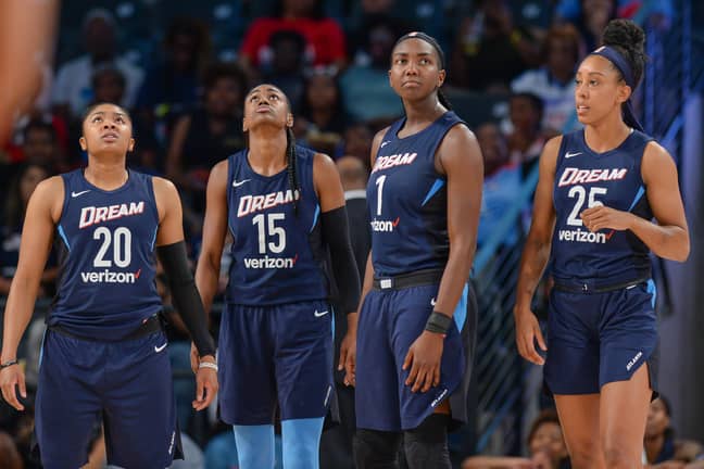 WNBA's Atlanta Dream. Credit: PA