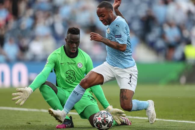 Sterling was a surprise inclusion in City's team. Image: PA Images