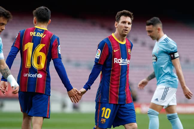 Messi's contract saga could soon be over. Image: PA Images