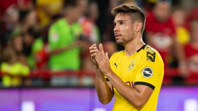 Real Madrid are said to be monitoring the progress of Raphael Guerreiro (Image: PA)
