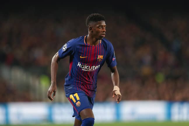 Dembele has only been at Barcelona for one season but could be sold. Image: PA Images