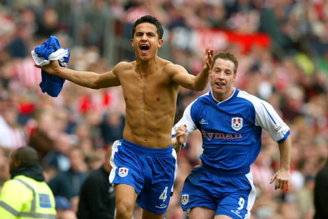 Cahill's goal took Millwall to the FA Cup final. Image: PA Images.
