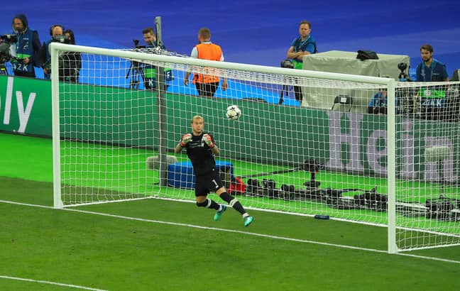 Karius' second mistake in the Champions League final gave Real Madrid a 3-1 lead. Image: PA Images