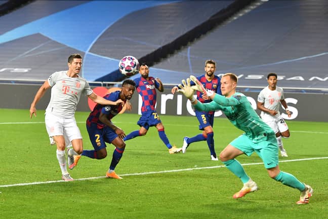 Ter Stegen has been one of the club's saviours and they need to keep hold of him. Image: PA Images