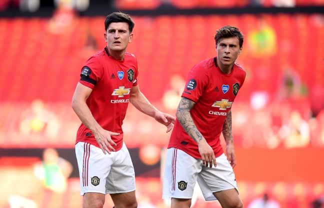 Lindelof and Maguire are improving as a pair. Image: PA Images