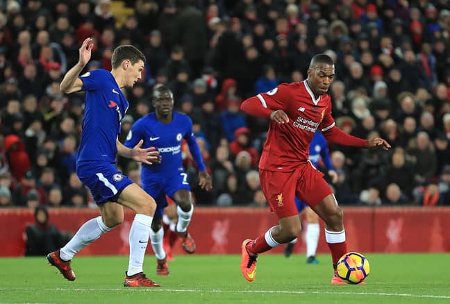 Sturridge in action for Liverpool against Chelsea. Image: PA