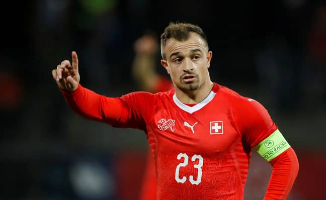 Xherdan Shaqiri will become Switzerland's all-time scorer at the Euros with one more goal