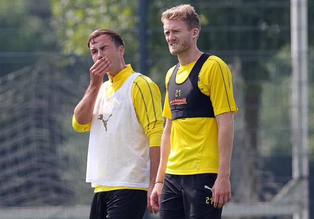 Gotze and Schurrle were teammates at Borussia Dortmund too. Credit: PA