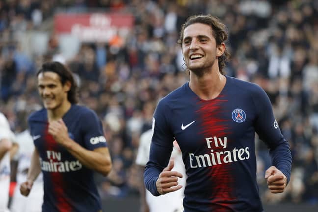 Rabiot will be relieved to be away from PSG. Image: PA Images