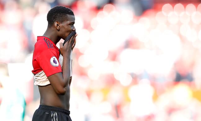 Pogba summing up how his own fans have thought watching him this season. Image: PA Images