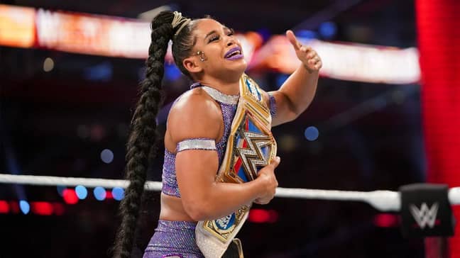 Bianca Belair won the Smackdown Women's title in an historic main event on night one. Image: WWE.com