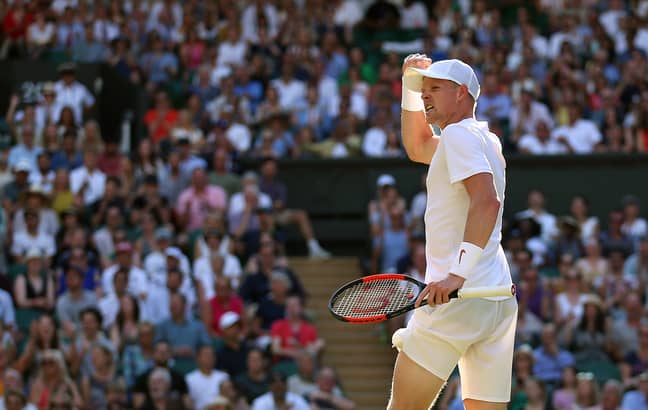 Edmund pumps his fist at last summer's Wimbledon. Image: PA Images