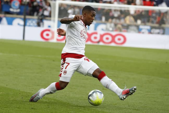 Malcom in action for Bordeaux. Image: PA