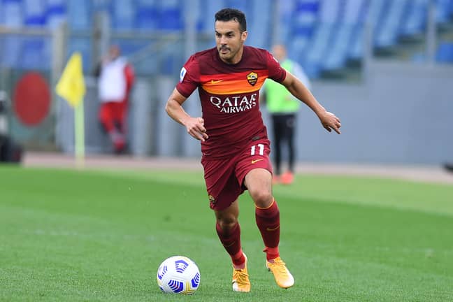 Former Chelsea winger Pedro will not play for Roma due to a muscle issue