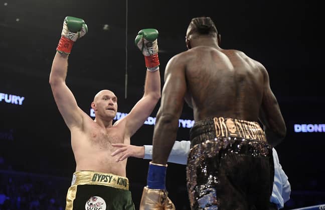 Fury thought he'd won the fight, as did most people. Image: PA Images