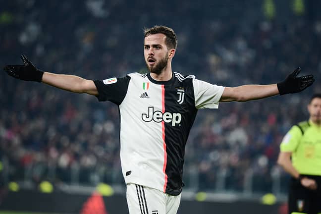 Pjanic could soon be on his way to Spain. Image: PA Images