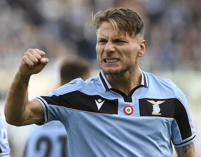 Immobile is Europe's leading marksman in the race for the Golden Shoe. Image: PA Images