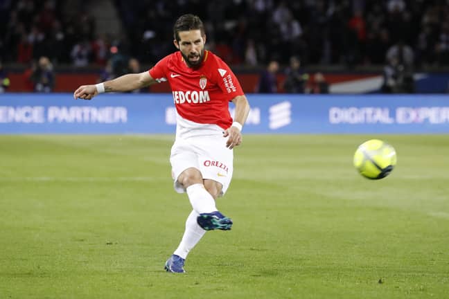 Moutinho in action for AS Monaco. Image: PA
