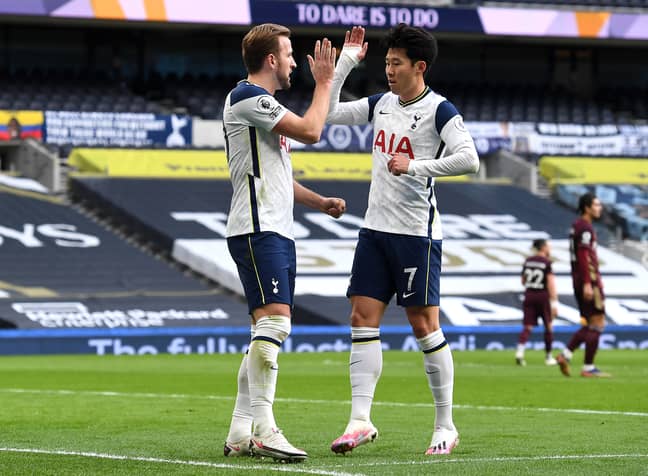 Son and Kane's link up play has been a highlight of the season. Image: PA Images