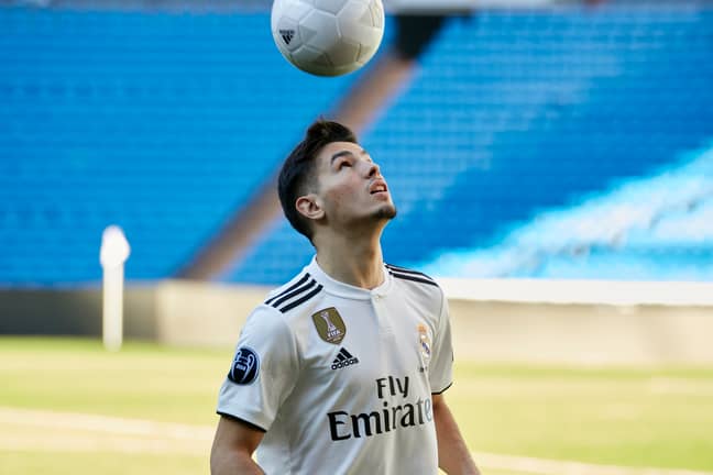 Diaz has barely played any football but is clearly highly rated in Madrid. Image: PA Images