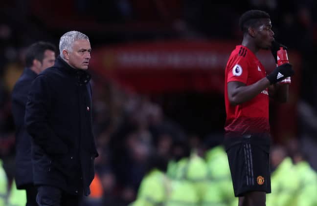 Pogba and Mourinho had a frosty relationship at the end. Image: PA Images