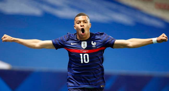 Mbappe is currently representing France at this year's European Championships