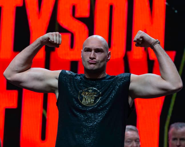 Will Tyson Fury get the better of Deontay Wilder tonight? Credit: PA