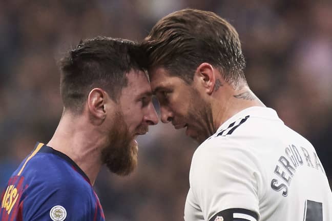 After years as enemies, Ramos and Messi will now be teammates. Image: PA Images