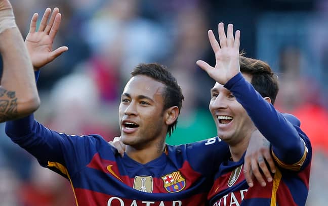 Neymar and Messi could soon be reunited. Image: PA Images